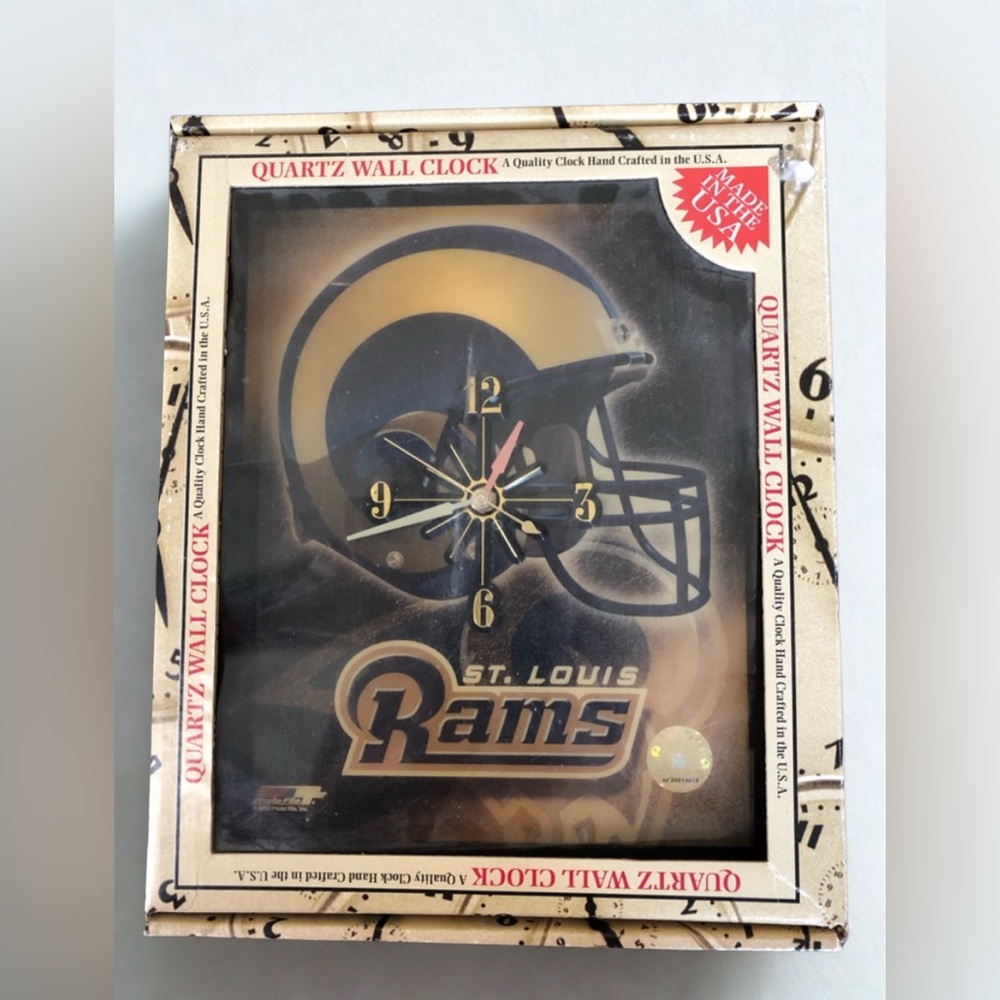 St. Louis RAMS Quartz Wall Clock